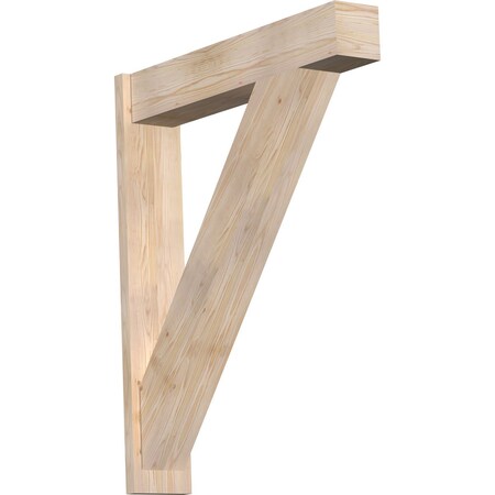 Ekena Millwork Traditional Block Smooth Outlooker, Douglas Fir, 7 1/2"W x 38"D x 46"H OUT08X38X46TRA05SDF